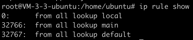 默认三条策略路由